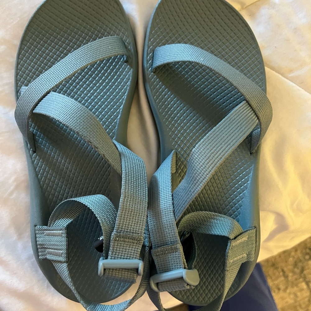 Chaco Z Cloud Blue Sandals Size 9